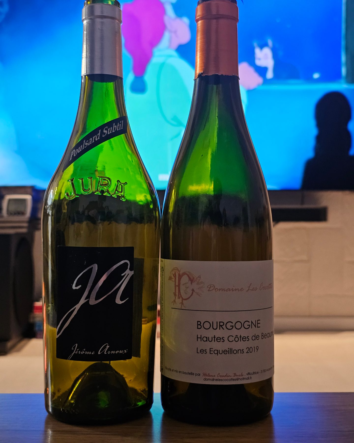 A bottle of Jérôme Arnoux Subtil 2022.
