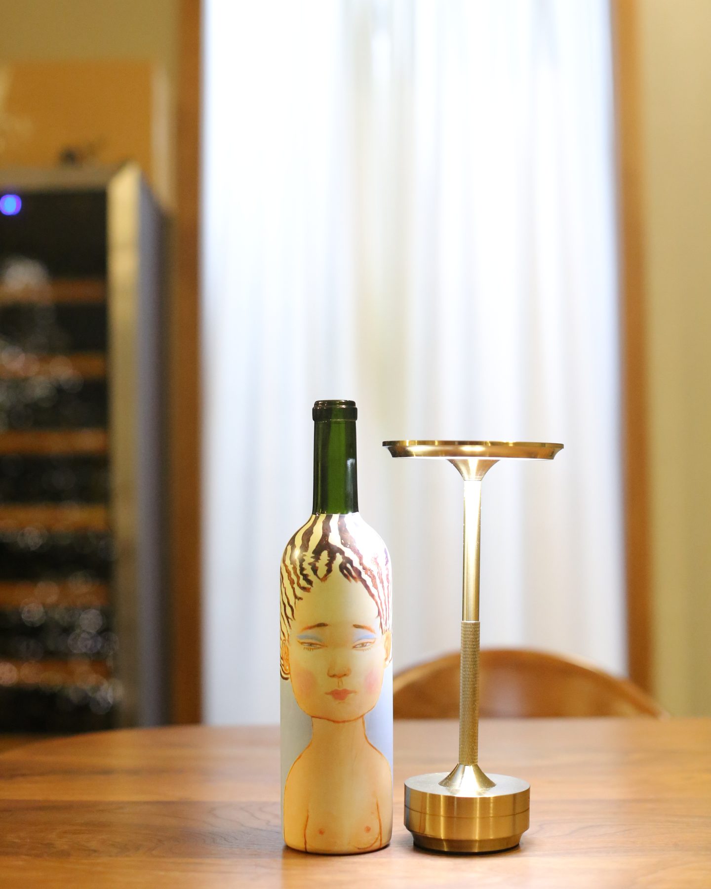 A bottle of Viña Vik Winery La Piu Belle 2015.