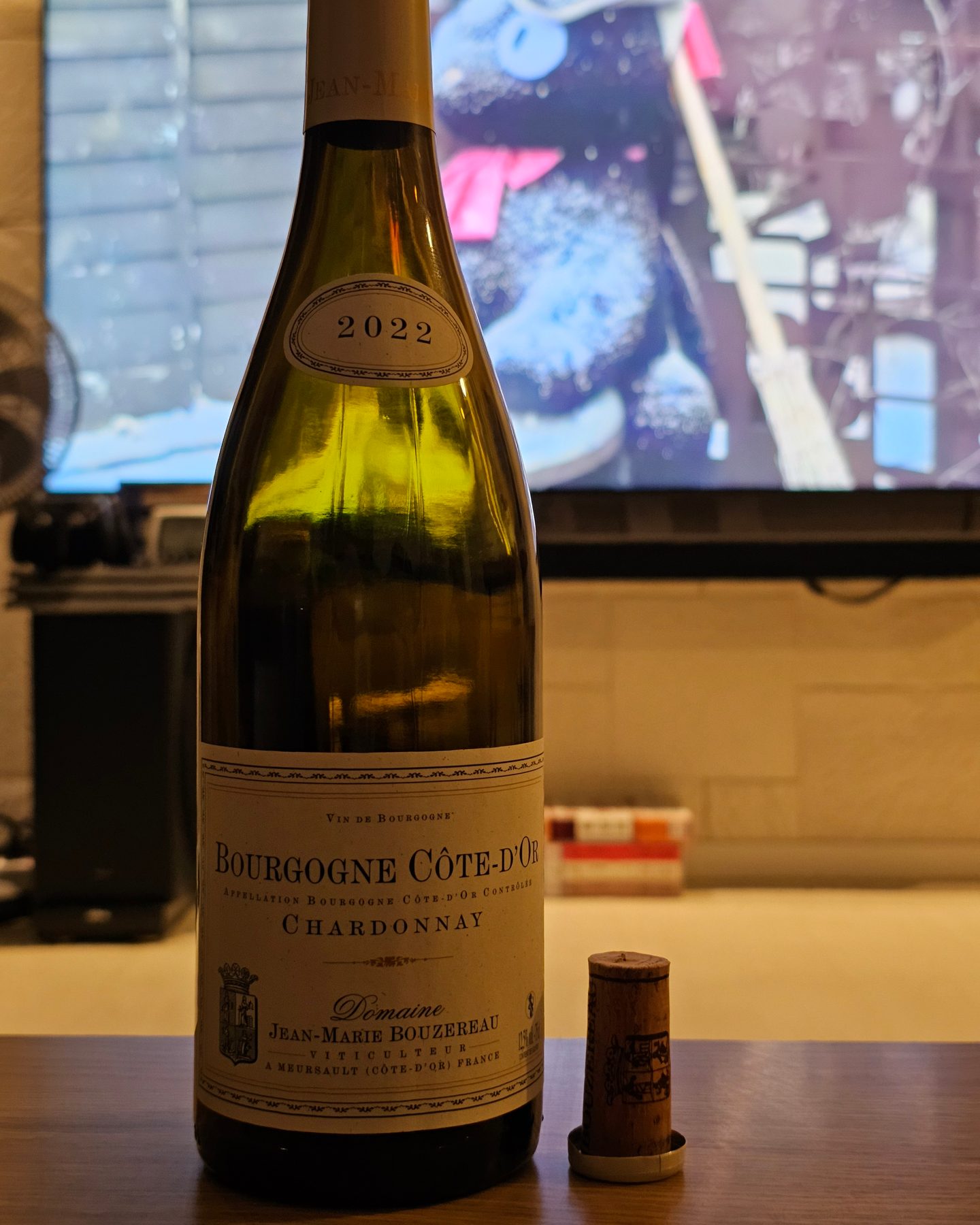 Domaine Jean-Marie Bouzereau Bourgogne Côte-d'Or Chardonnay 2022