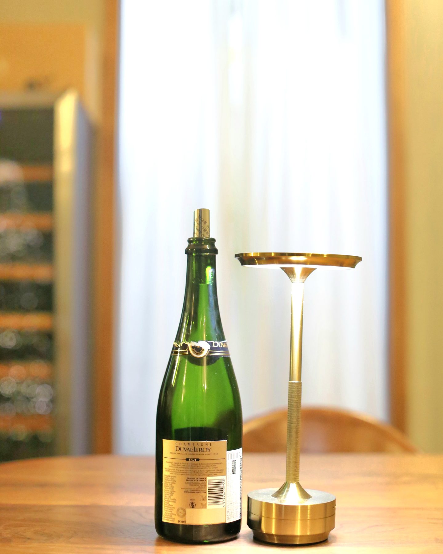 A bottle of Duval-Leroy Réserve Brut Champagne