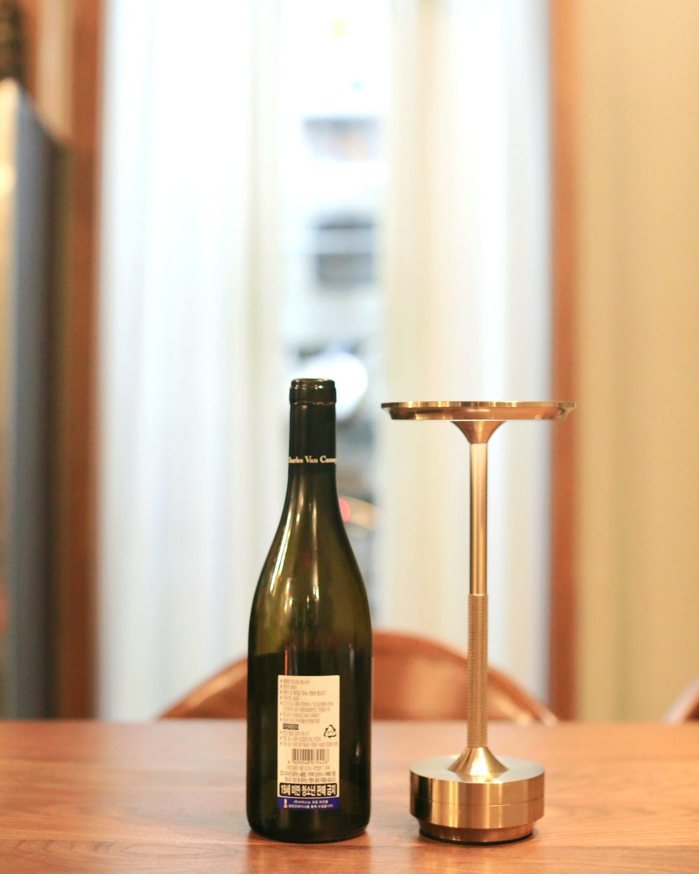 A bottle of Charles Van Canneyt Bourgogne Pinot Noir 2022