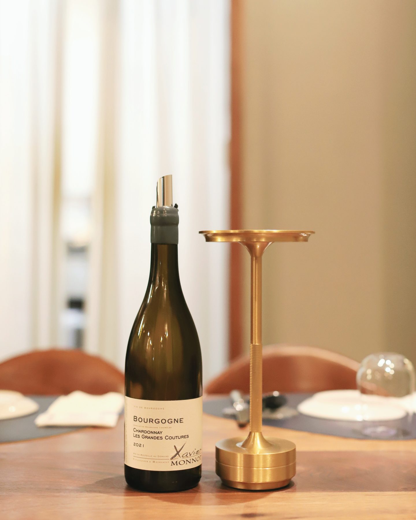 Xavier Monnot Les Grandes Coutures Chardonnay Bourgogne 2021